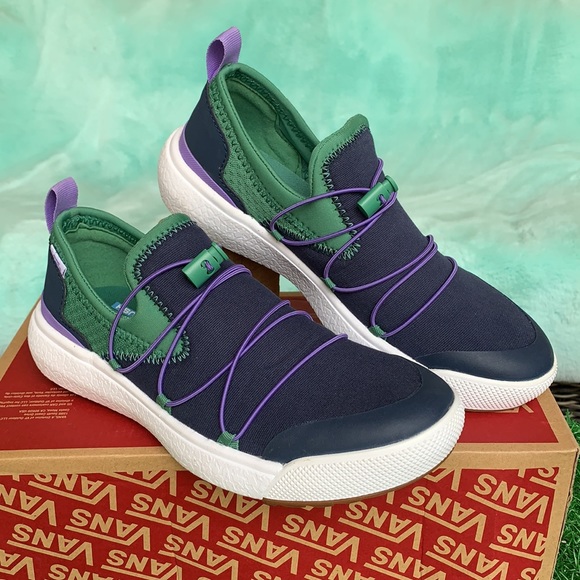 VANS ULTRARANGE AC NAVY/GREEN/PURPLE WMNS - Picture 4 of 12